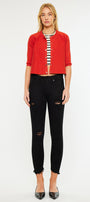 Brianna Mid Rise Ankle Skinny Jeans - Official Kancan USA