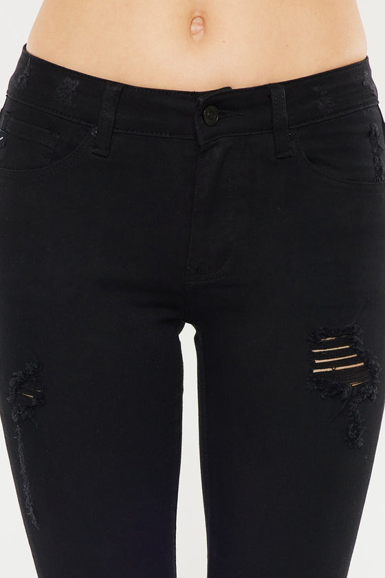 Brianna Mid Rise Ankle Skinny Jeans - Official Kancan USA