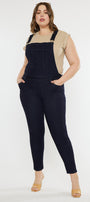 Angelica High Rise Overall Skinny Jeans (Plus Size) - Official Kancan USA
