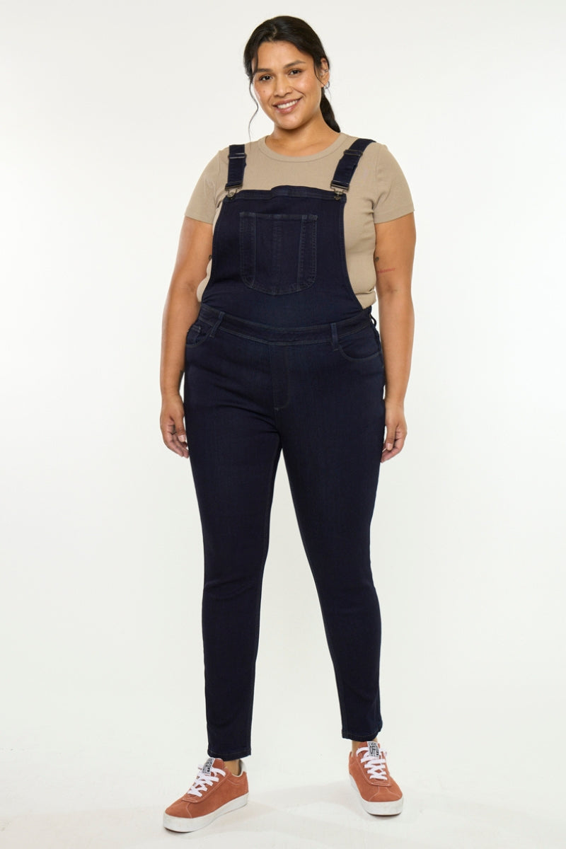 Angelica High Rise Overall Skinny (Plus Size) - Official Kancan USA