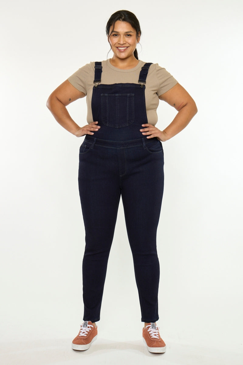 Angelica High Rise Overall Skinny (Plus Size) - Official Kancan USA