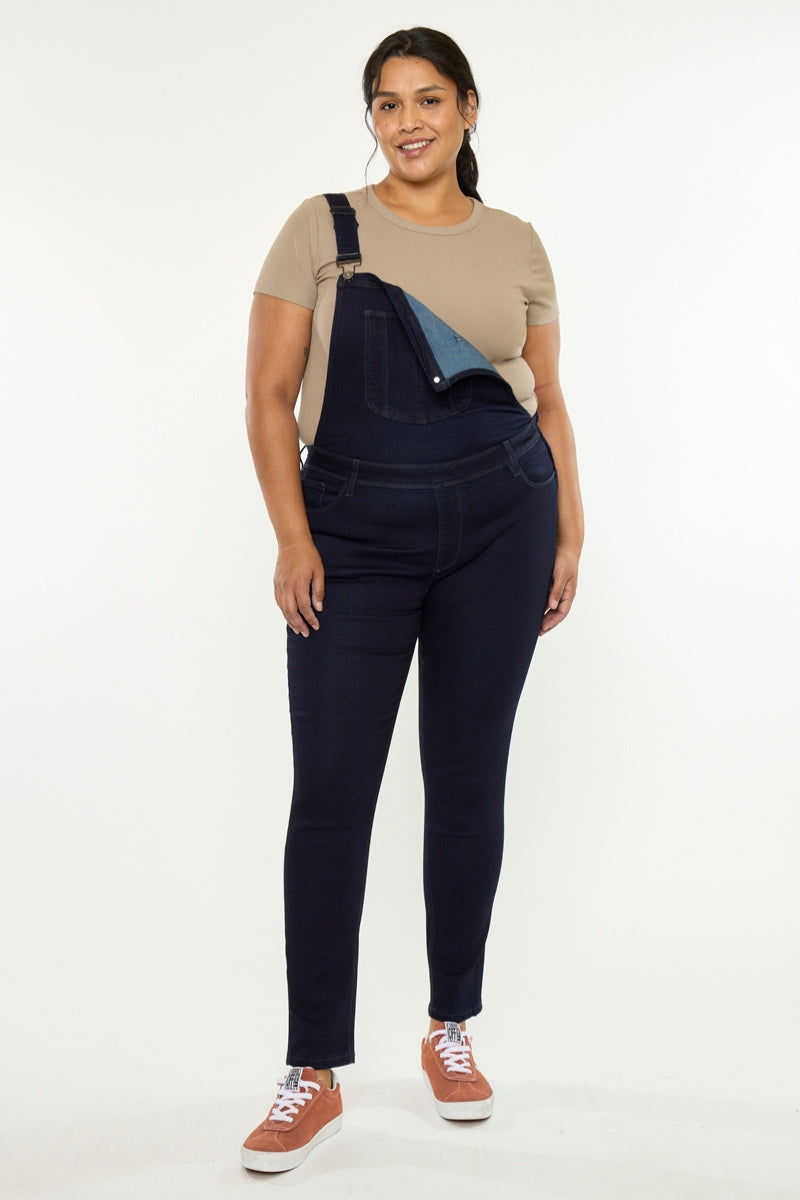 Angelica High Rise Overall Skinny (Plus Size) - Official Kancan USA