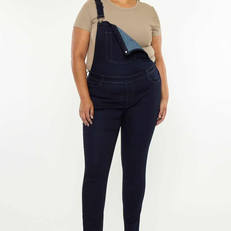 Angelica High Rise Overall Skinny (Plus Size) - Official Kancan USA