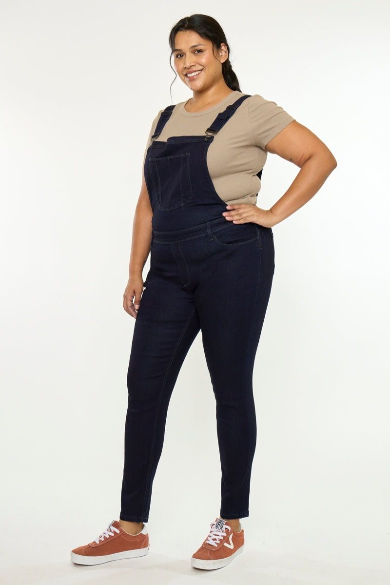 Angelica High Rise Overall Skinny (Plus Size) - Official Kancan USA