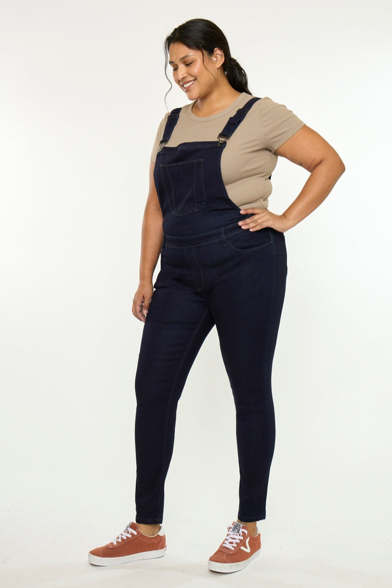 Angelica High Rise Overall Skinny (Plus Size) - Official Kancan USA