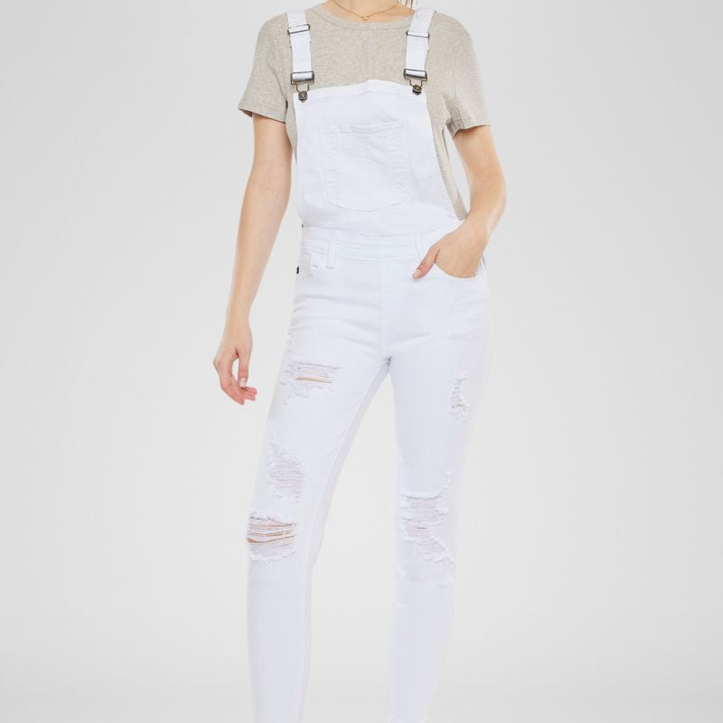 Topanga High Rise Ankle Skinny Overalls - Official Kancan USA