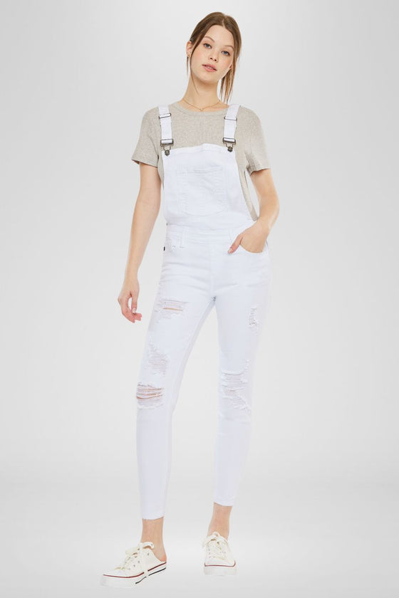 Topanga High Rise Ankle Skinny Overalls - Official Kancan USA
