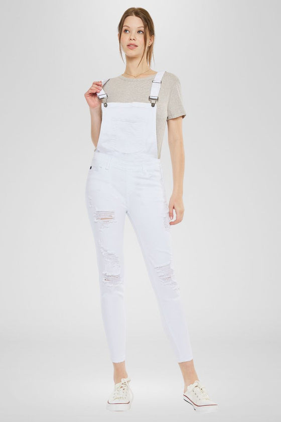 Topanga High Rise Ankle Skinny Overalls - Official Kancan USA
