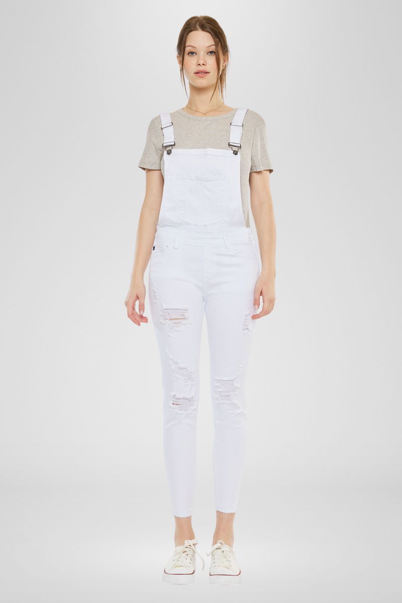 Topanga High Rise Ankle Skinny Overalls - Official Kancan USA