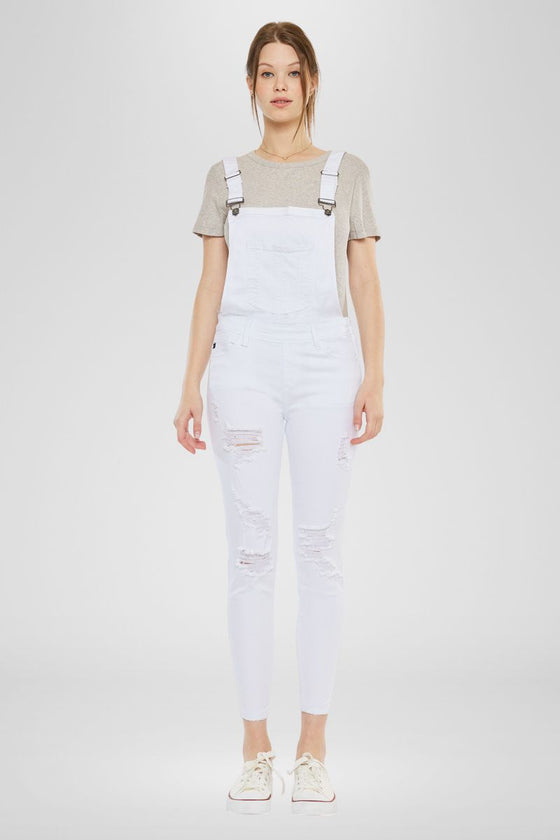 Topanga High Rise Ankle Skinny Overalls - Official Kancan USA