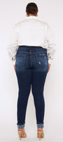 Sabrinah High Rise Super Skinny Jeans (Plus Size) - Official Kancan USA