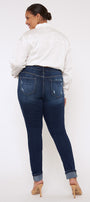 Sabrinah High Rise Super Skinny Jeans (Plus Size) - Official Kancan USA