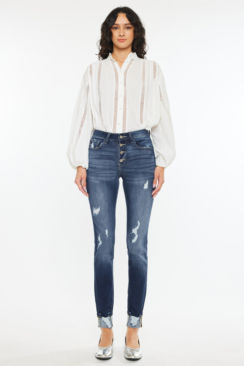 Chelsea High Rise Super Skinny Jeans - Official Kancan USA