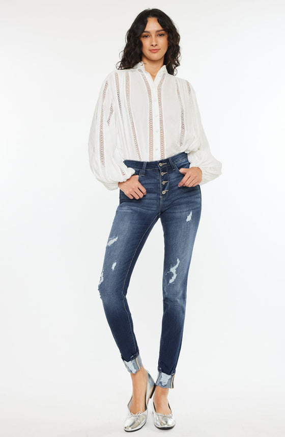 Chelsea High Rise Super Skinny Jeans - Official Kancan USA