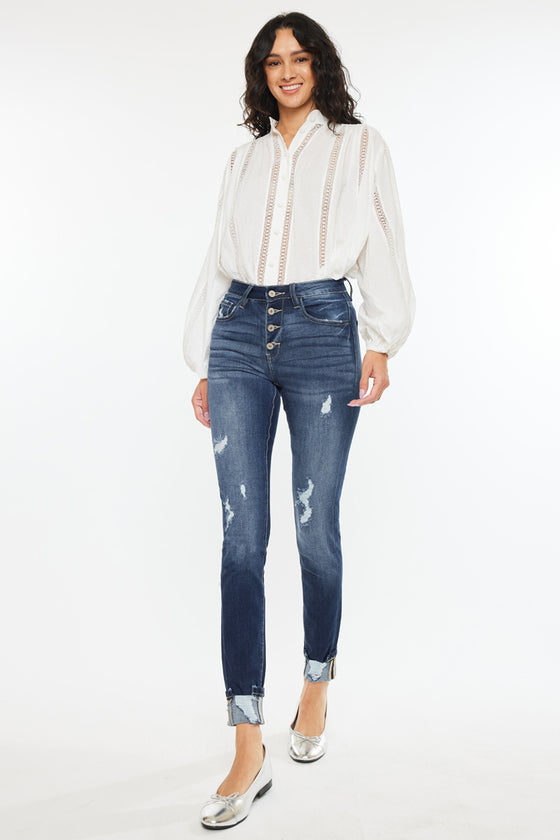 Chelsea High Rise Super Skinny Jeans - Official Kancan USA