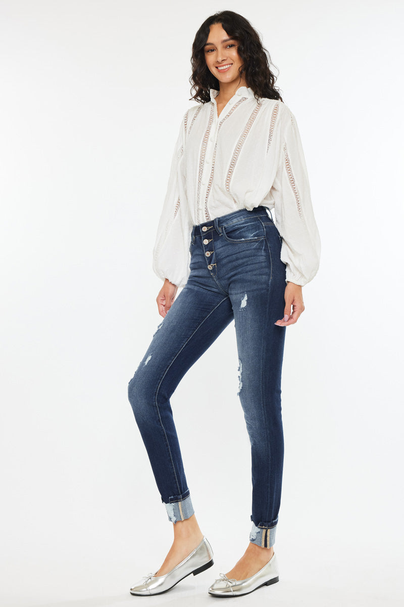 Chelsea High Rise Super Skinny – Kancan USA