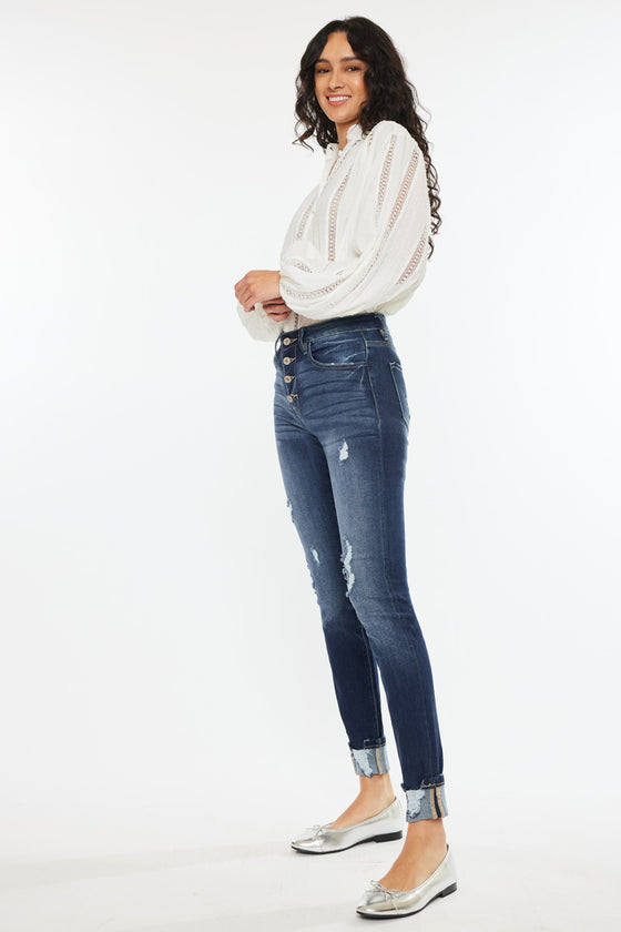 Chelsea High Rise Super Skinny Jeans - Official Kancan USA