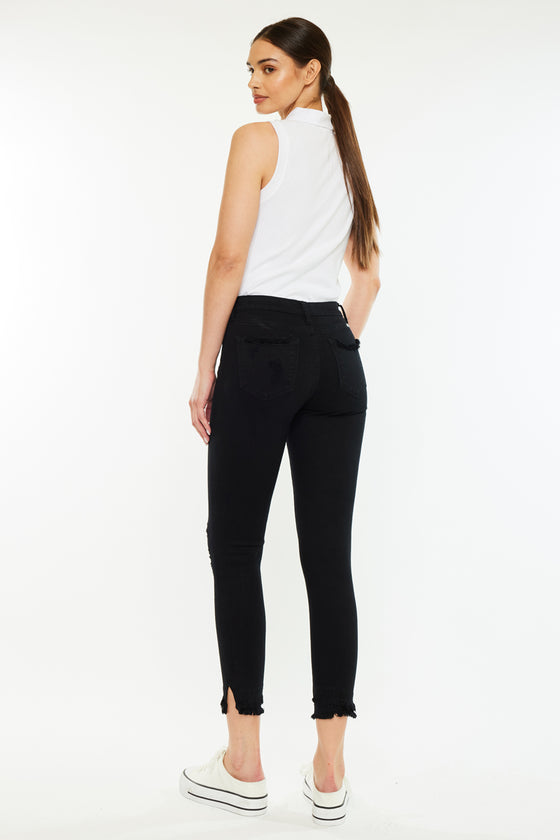 Nala Mid Rise Ankle Skinny Jeans - Official Kancan USA