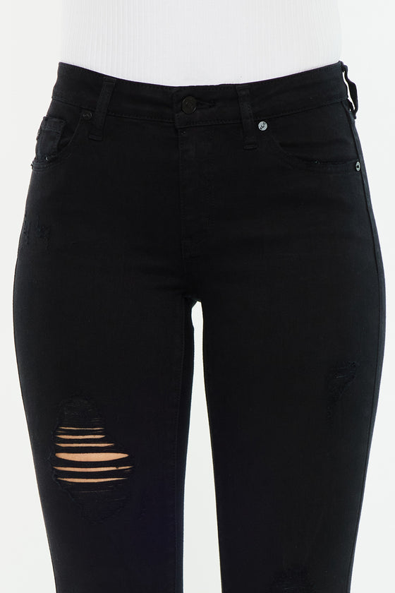 Nala Mid Rise Ankle Skinny Jeans - Official Kancan USA