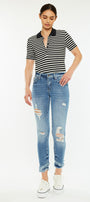 Nala Mid Rise Ankle Skinny Jeans - Official Kancan USA