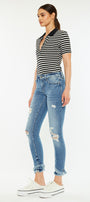 Nala Mid Rise Ankle Skinny Jeans - Official Kancan USA