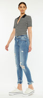 Nala Mid Rise Ankle Skinny Jeans - Official Kancan USA