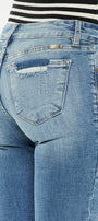 Nala Mid Rise Ankle Skinny Jeans - Official Kancan USA
