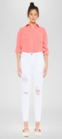 Nala Mid Rise Ankle Skinny Jeans - Official Kancan USA
