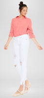 Nala Mid Rise Ankle Skinny Jeans - Official Kancan USA