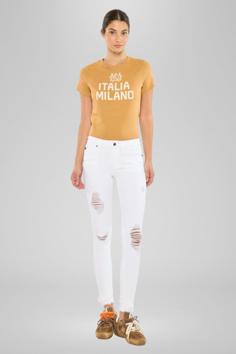 Lana Mid Rise Ankle Skinny Jeans - Official Kancan USA