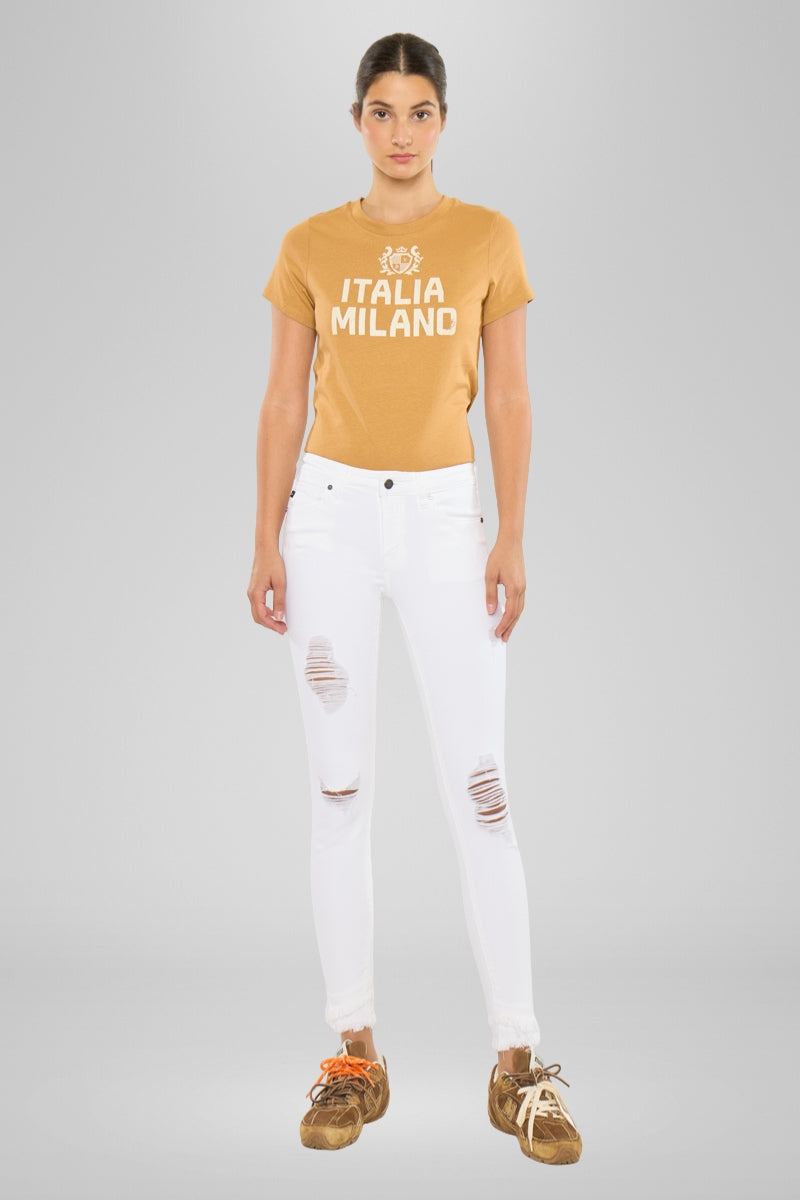 Lana Mid Rise Ankle Skinny Jeans - Official Kancan USA