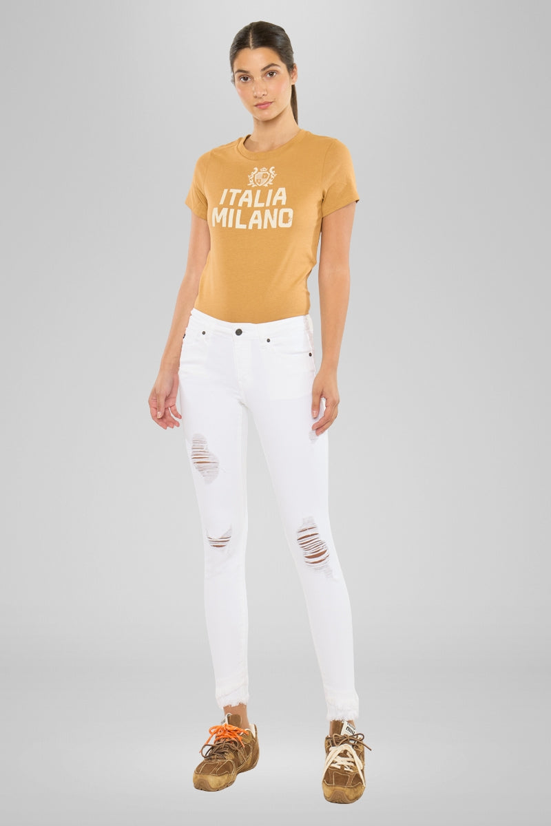 Lana Mid Rise Ankle Skinny Jeans - Official Kancan USA