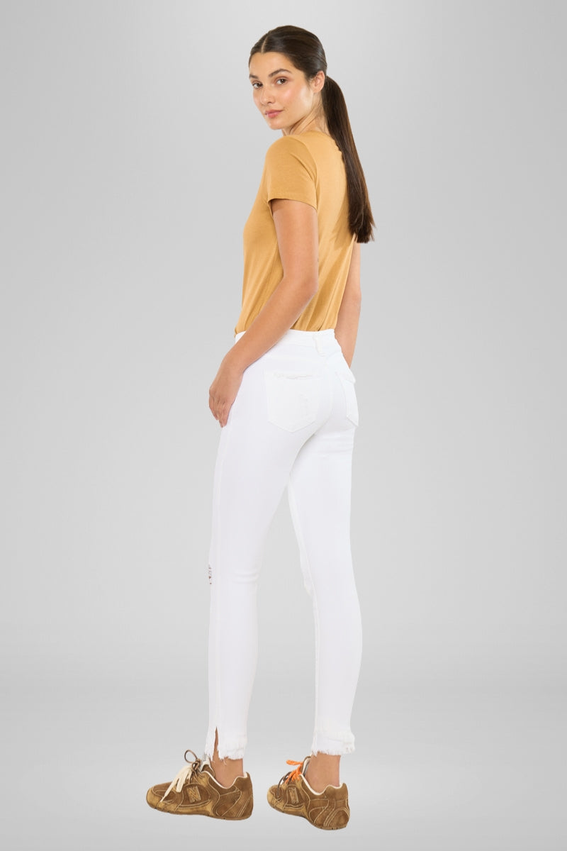 Lana Mid Rise Ankle Skinny Jeans