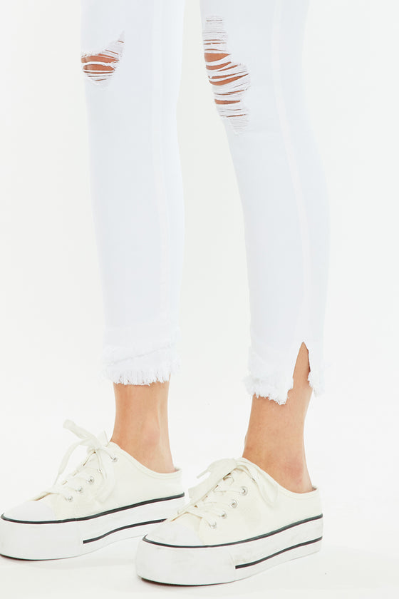 Nala Mid Rise Ankle Skinny Jeans - Official Kancan USA