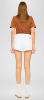 Ethel High Rise Distressed Shorts - Official Kancan USA