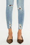 Gemma High Rise Ankle Skinny Jeans