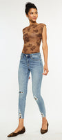 Gemma High Rise Ankle Skinny Jeans - Official Kancan USA