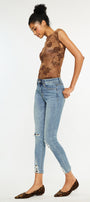Gemma High Rise Ankle Skinny Jeans - Official Kancan USA
