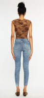 Gemma High Rise Ankle Skinny Jeans - Official Kancan USA