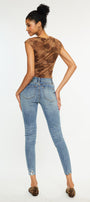 Gemma High Rise Ankle Skinny Jeans - Official Kancan USA