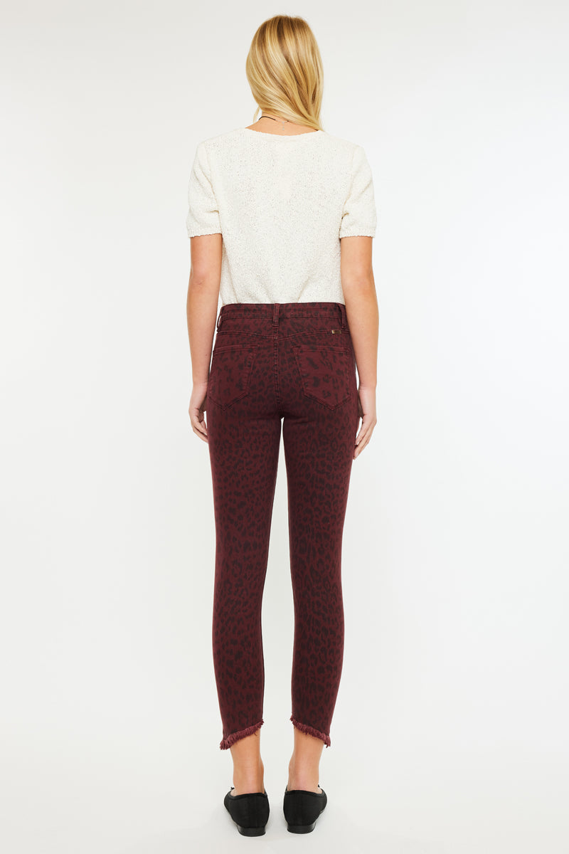 Tayona High Rise Cropped Skinny Jeans - Official Kancan USA