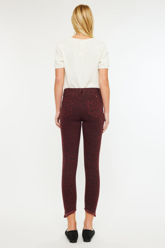 Tayona High Rise Cropped Skinny Jeans - Official Kancan USA