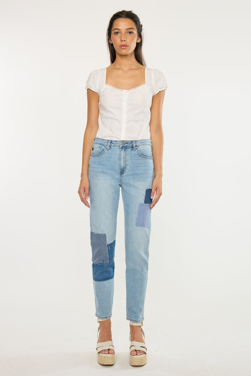 Nami High Rise Mom Jeans