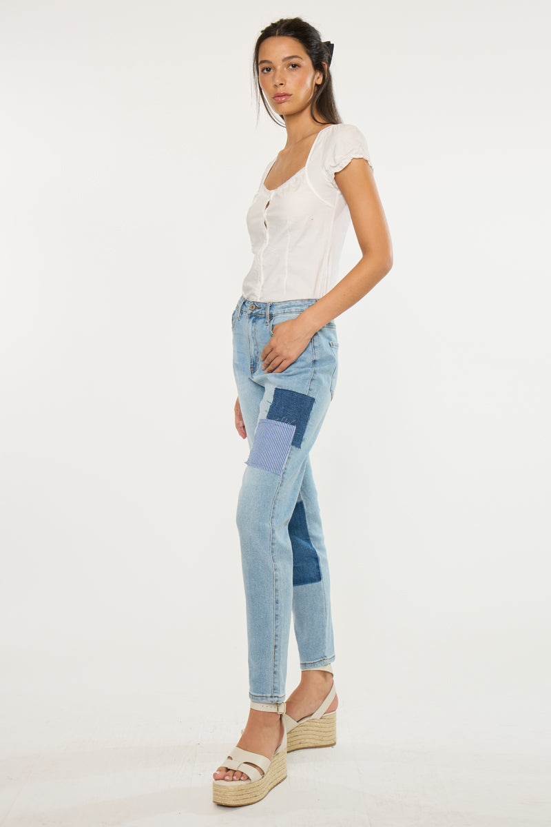 Nami High Rise Mom Jeans