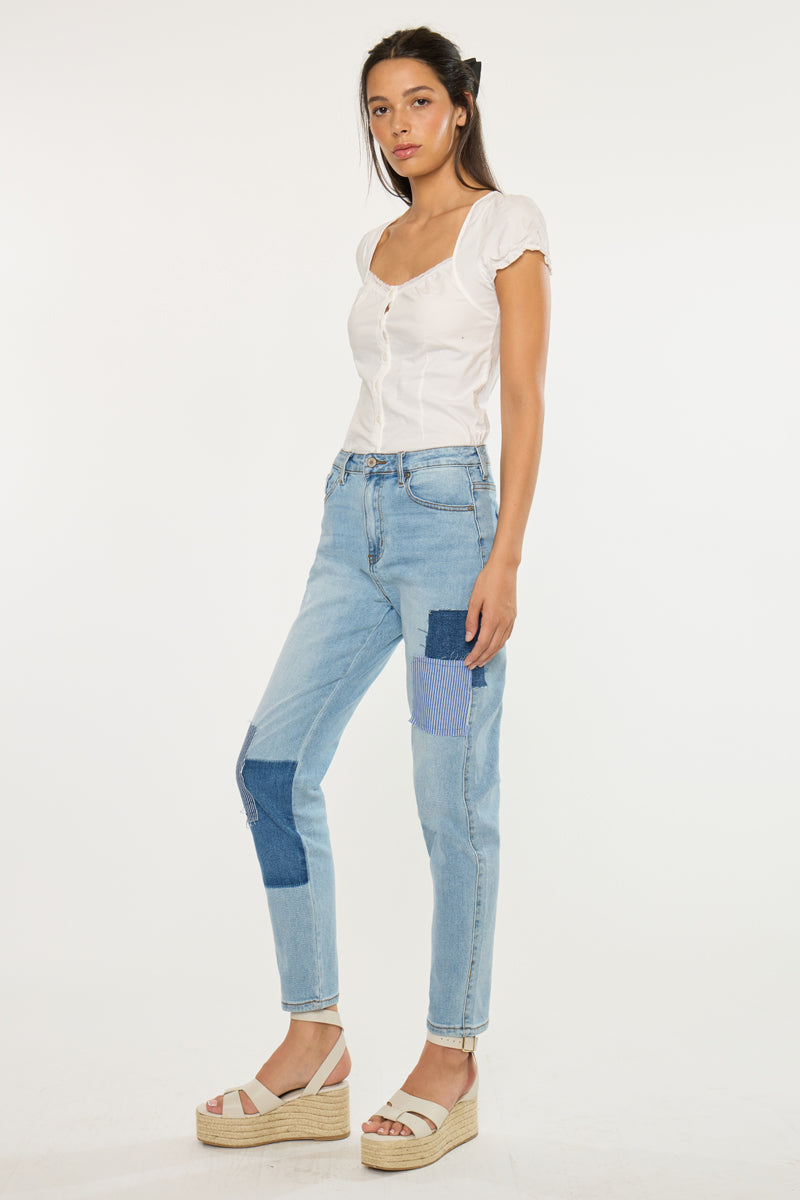 Nami High Rise Mom Jeans