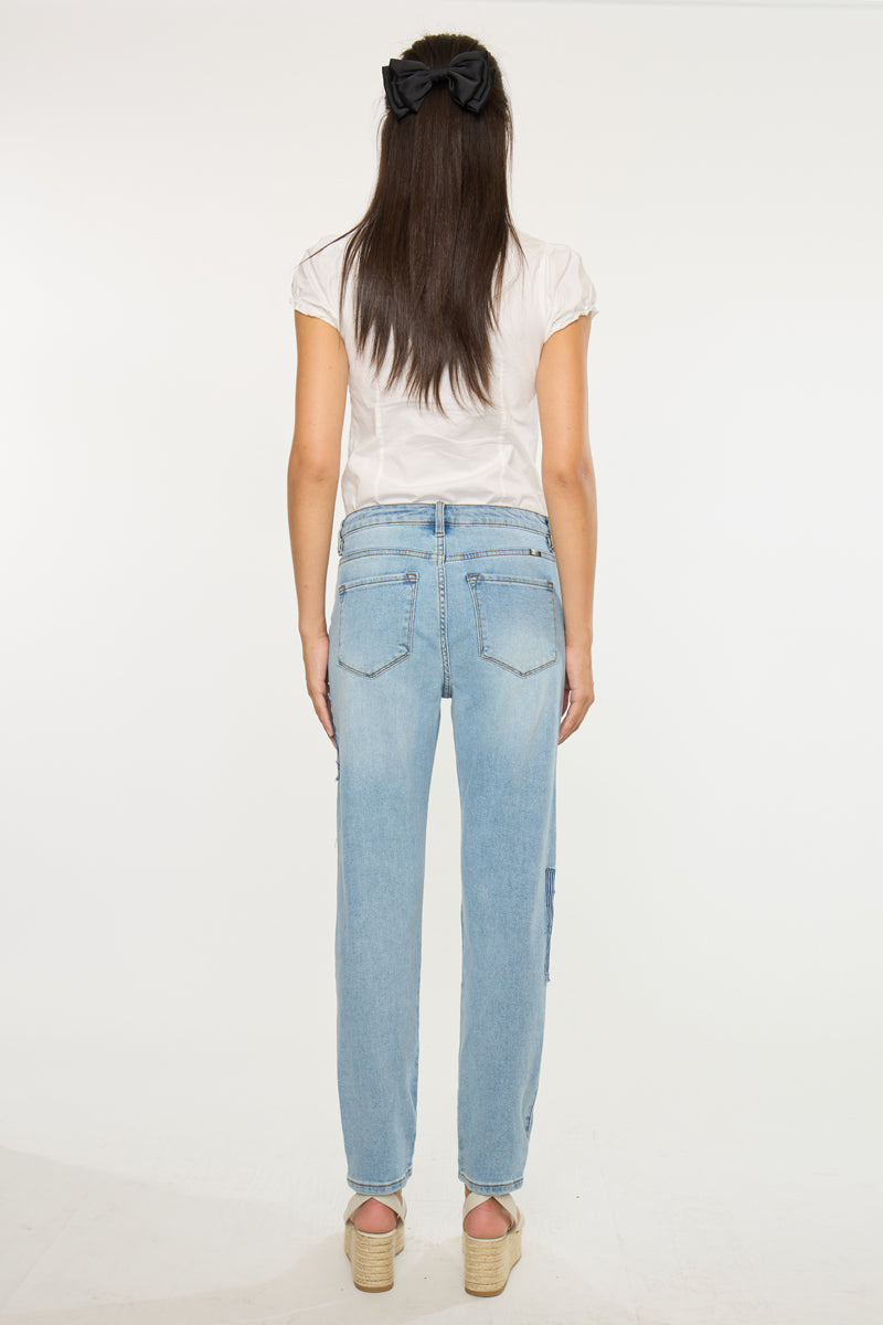 Nami High Rise Mom Jeans