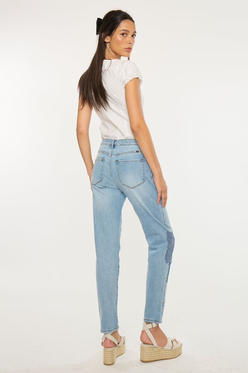 Nami High Rise Mom Jeans