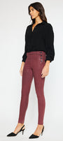 Georgie High Rise Coated Super Skinny Jeans - Official Kancan USA