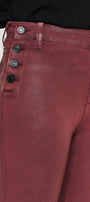 Georgie High Rise Coated Super Skinny Jeans - Official Kancan USA