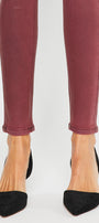 Georgie High Rise Coated Super Skinny Jeans - Official Kancan USA